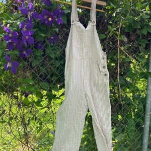 wild fable linen overalls